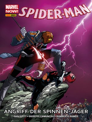 cover image of Marvel NOW! Spider-Man 8--Angriff der Spinnen-Jäger